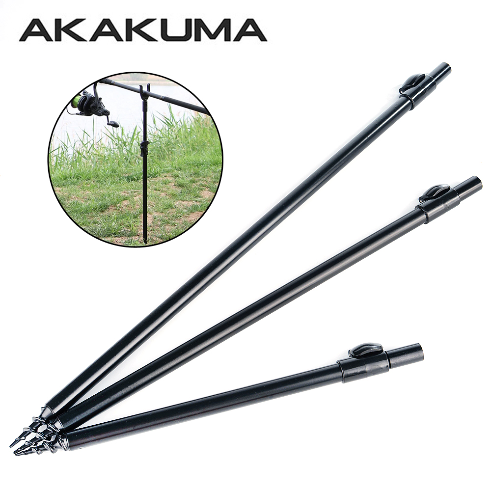 Fishing Rod Casting - Teleskop-Angelrutenhalter aus Aluminiumlegierung mit Gewindeanschluss und