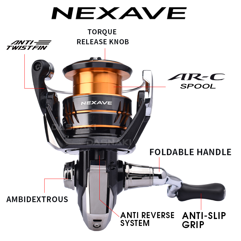 Shimano 2026 NEXAVE Spinnrolle – Daiwa Reel Bg Bewertung und Preis
