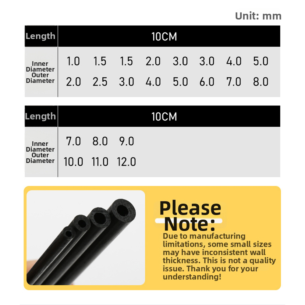 10cm Schwarzes Hohlrohr aus Ko – Fishing Rod Repair Kit Bewertung und Preis