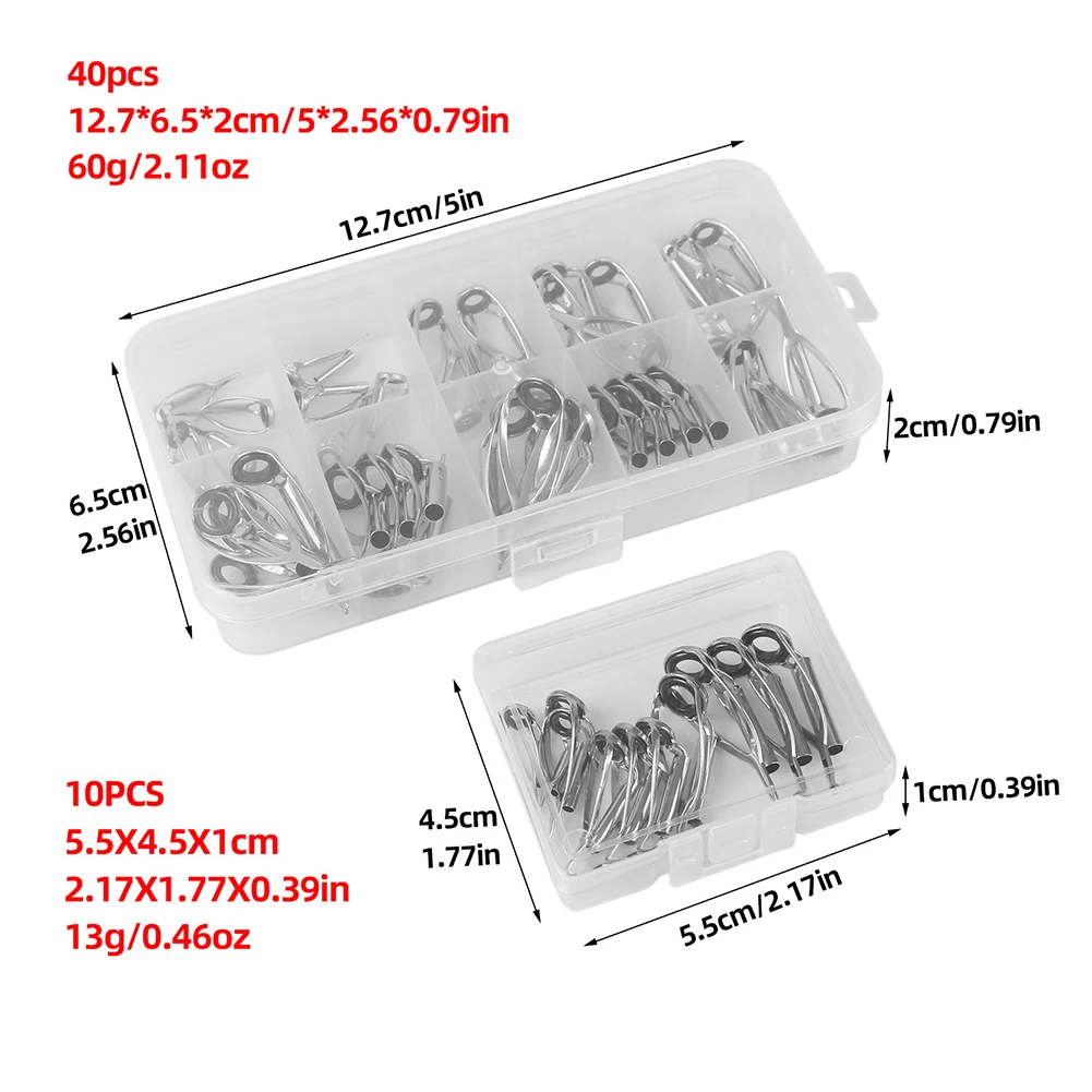 10/40 Stück Angelruten-Spitzen – Fishing Rod Repair Kit Bewertung und Preis